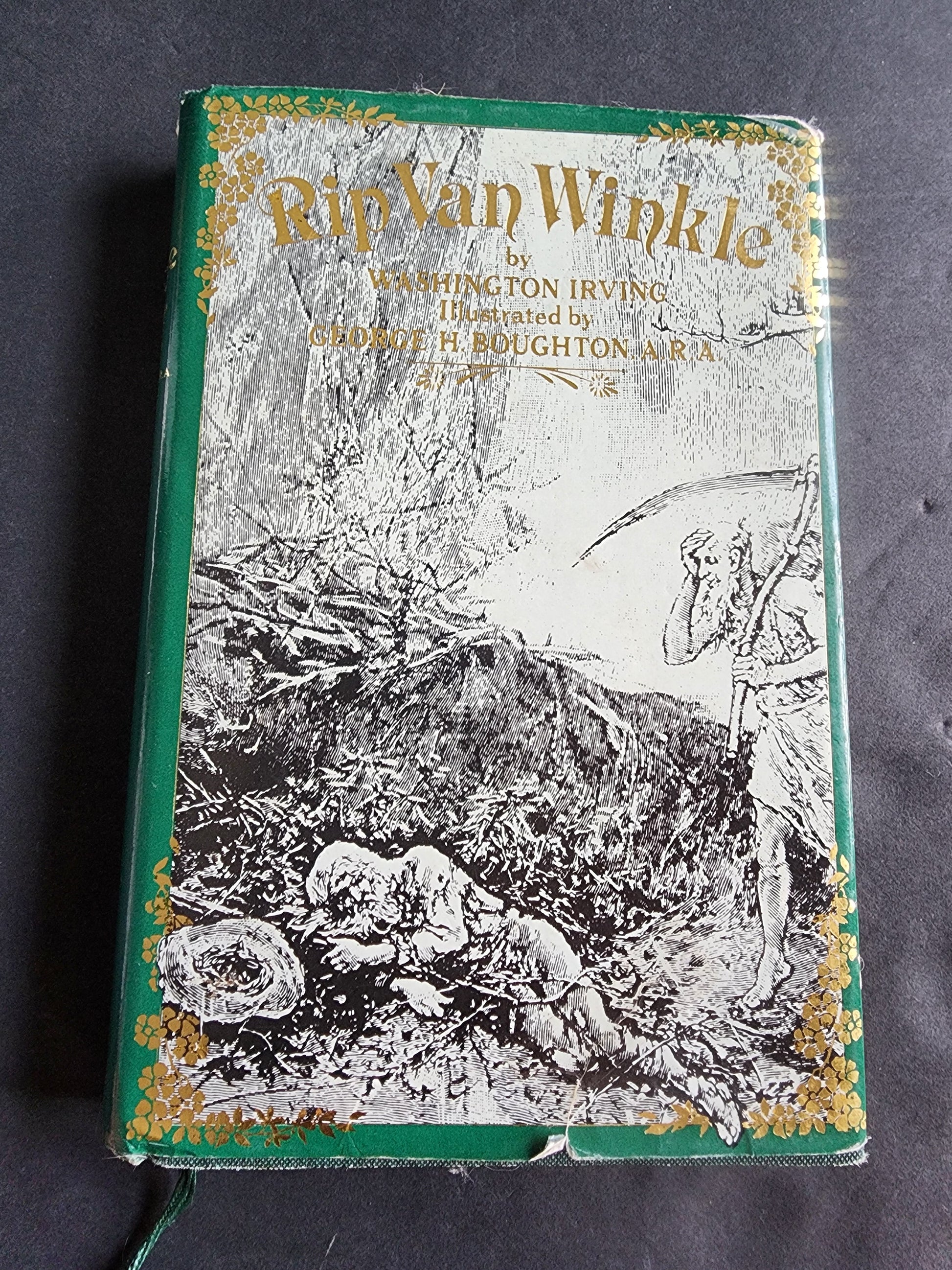 Rip Van Winkle - Hardcover by Irving, Washington and illustrated Hardback Book Tennessee Junk Trunk