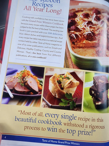 Taste of Home Grand Prize Winners Illustrated Hardback Cookbook Tennessee Junk Trunk
