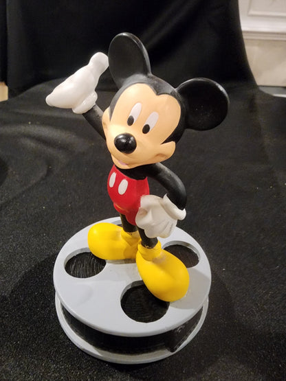 Disney Mickey Mouse on Movie Film Reel Statue Figurine 1999 Applause Tennessee Junk Trunk