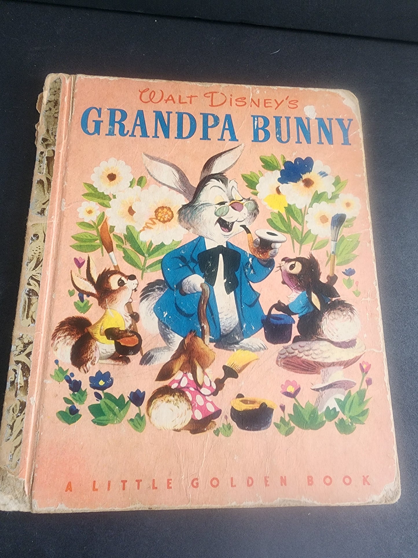 Little Golden Book Grandpa Bunny First Edition A 1951 Tennessee Junk Trunk