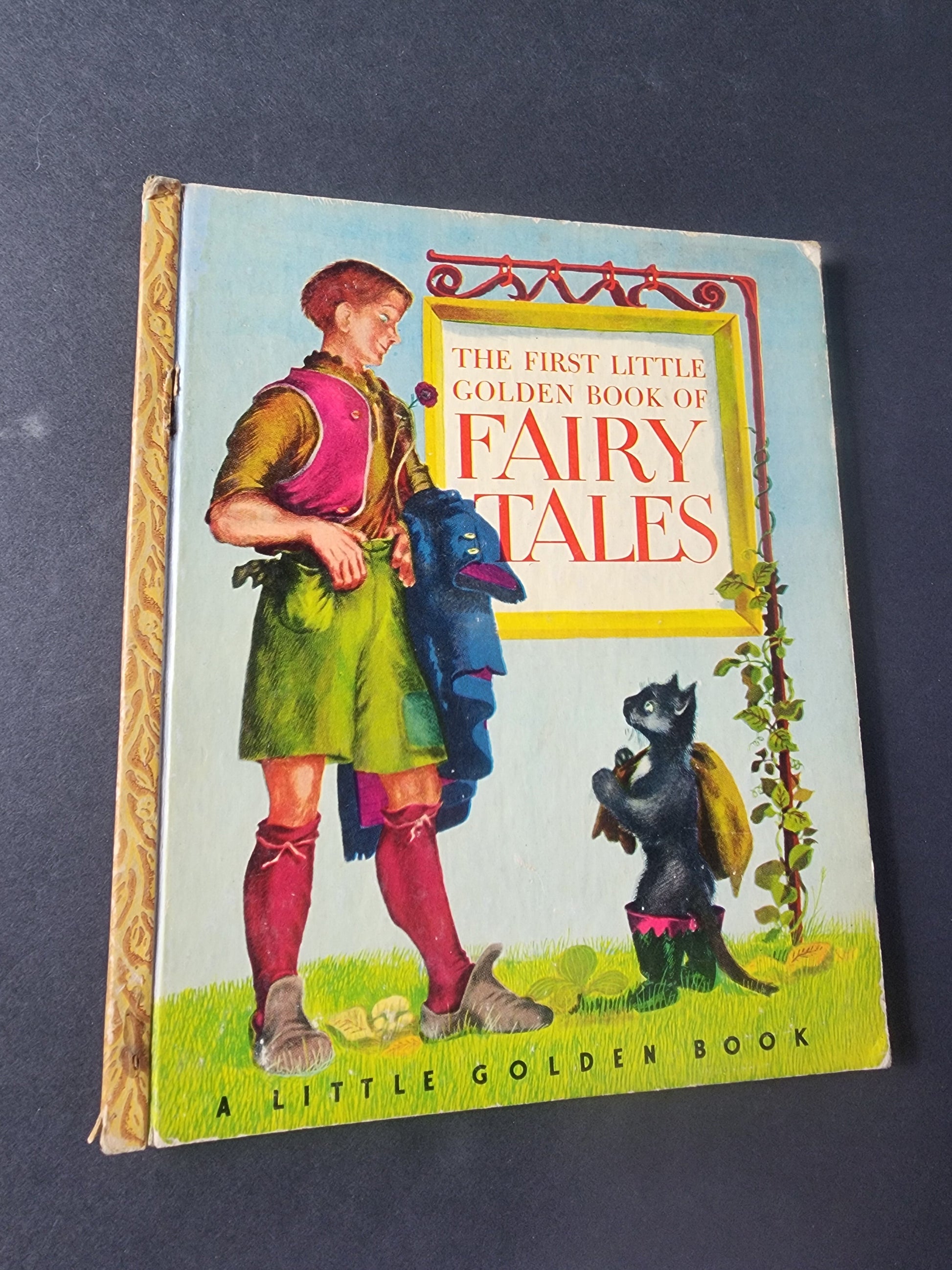 Vintage 1946 FIRST LITTLE FAIRY TALES A Little Golden Book Tennessee Junk Trunk