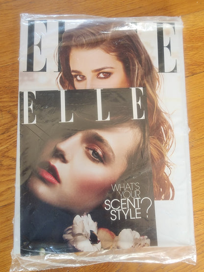 ELLE December 2013 Lea Michele cover SEALED issue + Ava Smith + Margot Robbie Tennessee Junk Trunk