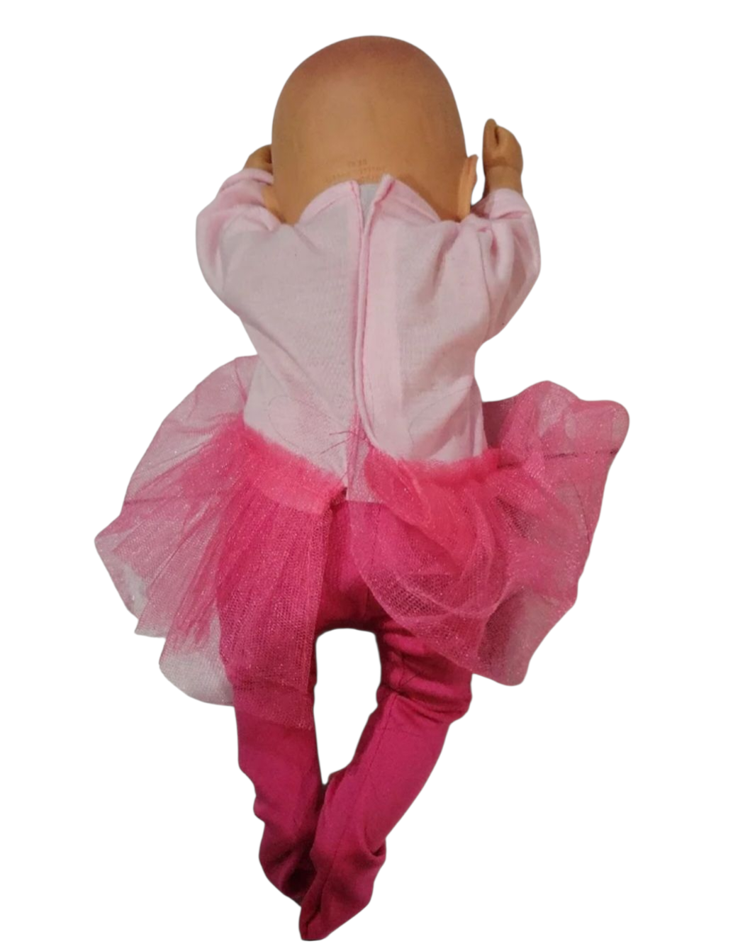 Cititoy Reborn Girl 14"  Baby Doll 1994 anomatically correct w/  pink Flamingo outfit Tennessee Junk Trunk