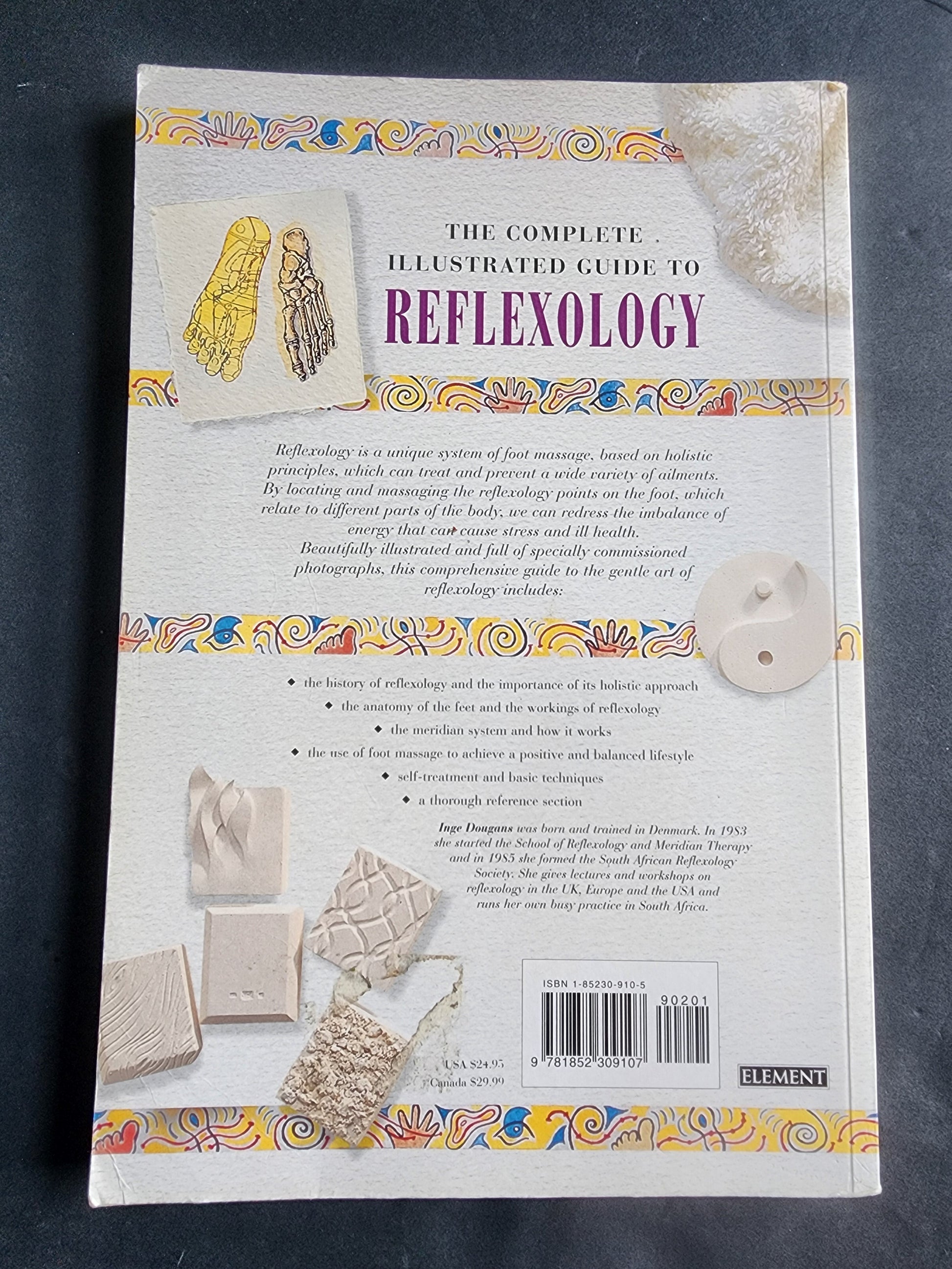 Complete Illustrated Guide to Reflexology  Foot Massage for Health Book Tennessee Junk Trunk
