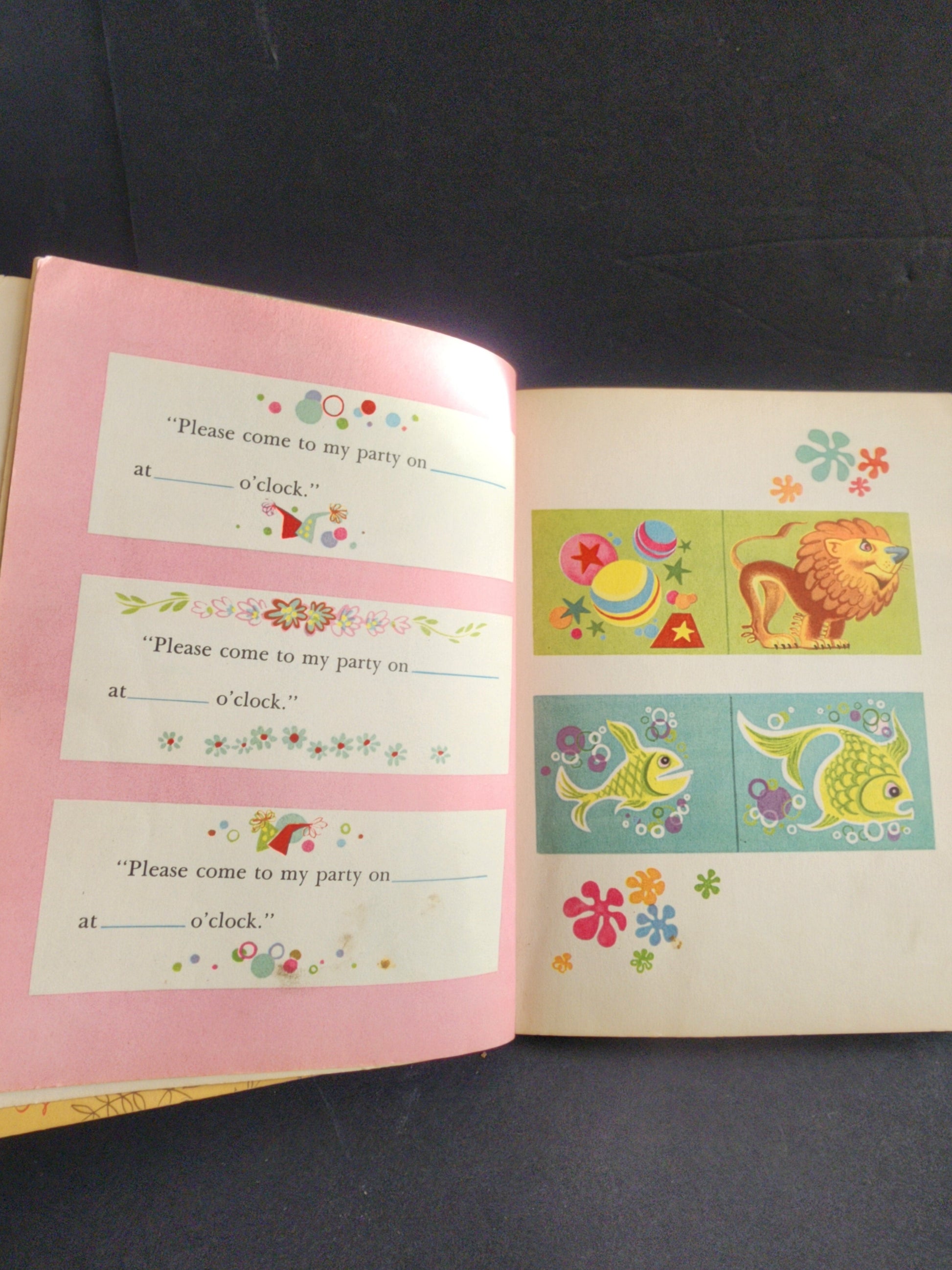 How to have a Happy Birthday A Party Cut-Out Book by Elsa Ruth Nast. Tennessee Junk Trunk