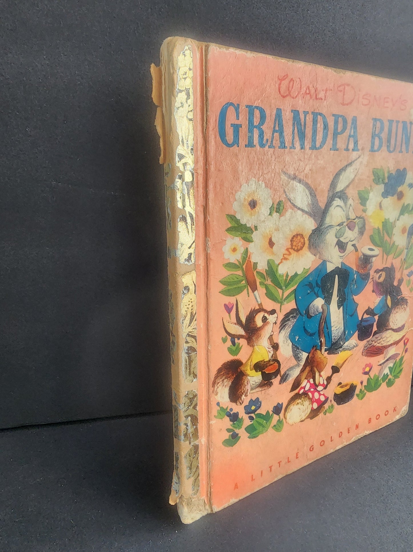 Little Golden Book Grandpa Bunny First Edition A 1951 Tennessee Junk Trunk