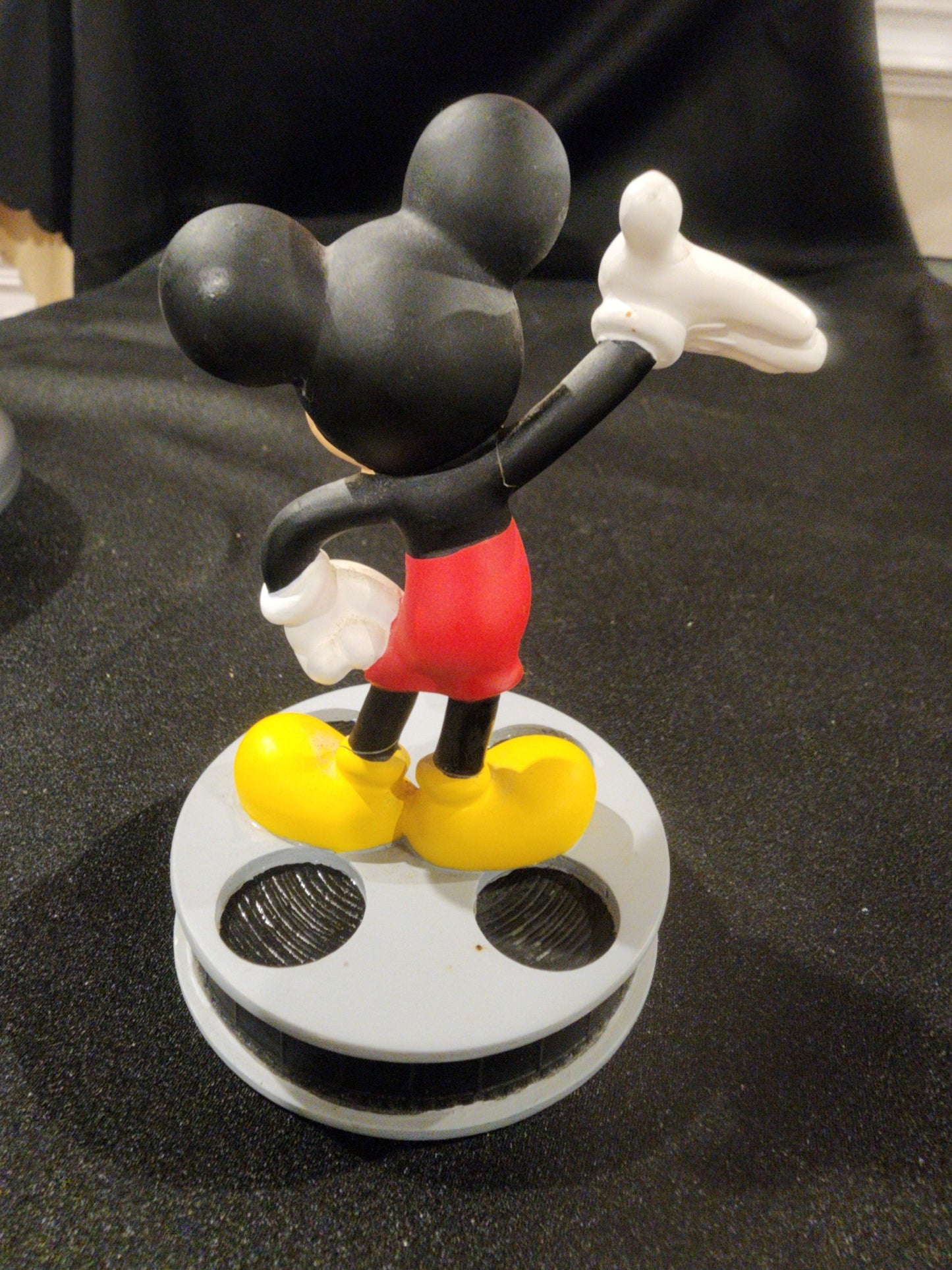 Disney Mickey Mouse on Movie Film Reel Statue Figurine 1999 Applause Tennessee Junk Trunk