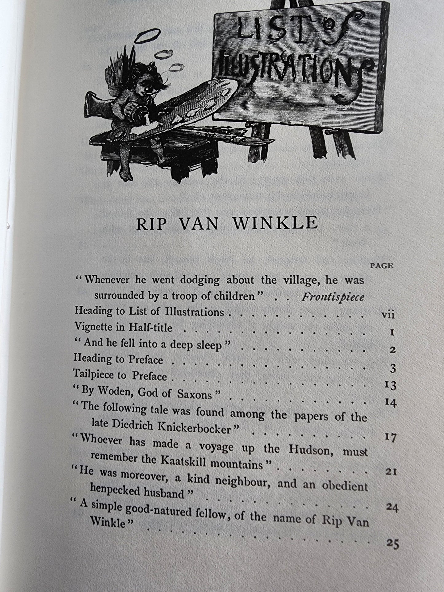 Rip Van Winkle - Hardcover by Irving, Washington and illustrated Hardback Book Tennessee Junk Trunk