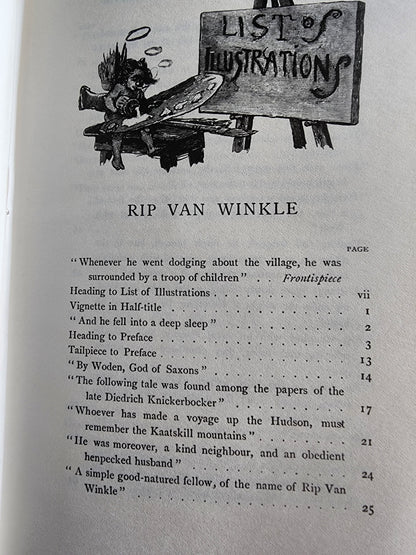 Rip Van Winkle - Hardcover by Irving, Washington and illustrated Hardback Book Tennessee Junk Trunk