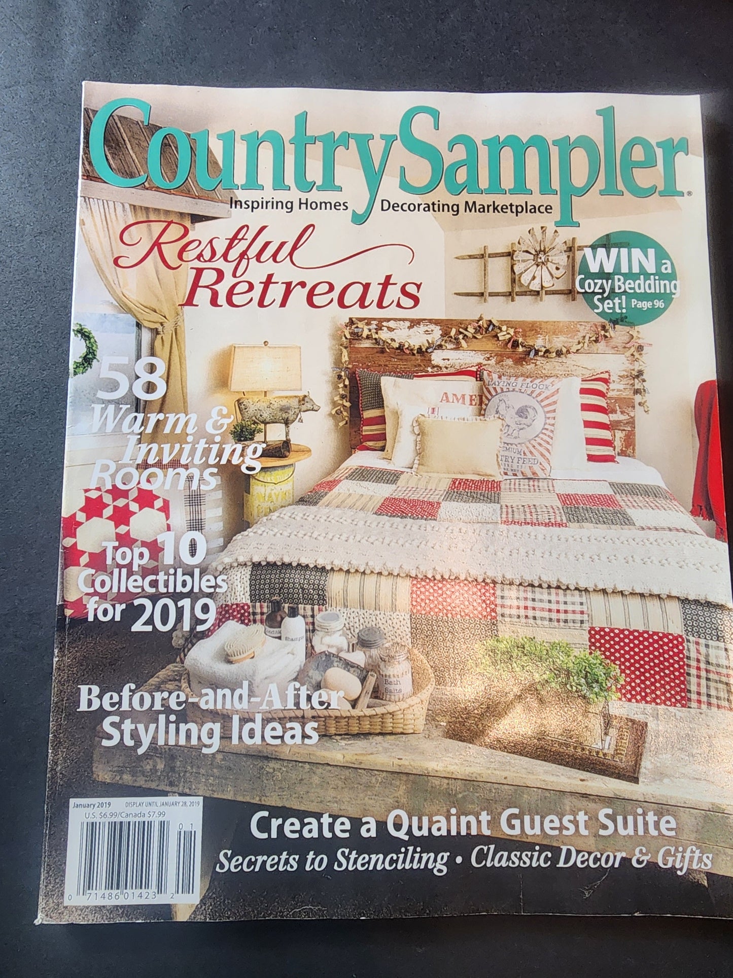 Country Sampler Magazine: May 2019 - "Easy Living" Tennessee Junk Trunk