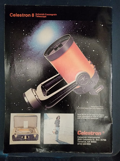 Vintage Astronomy Issue April 1978 Classic Science Tennessee Junk Trunk