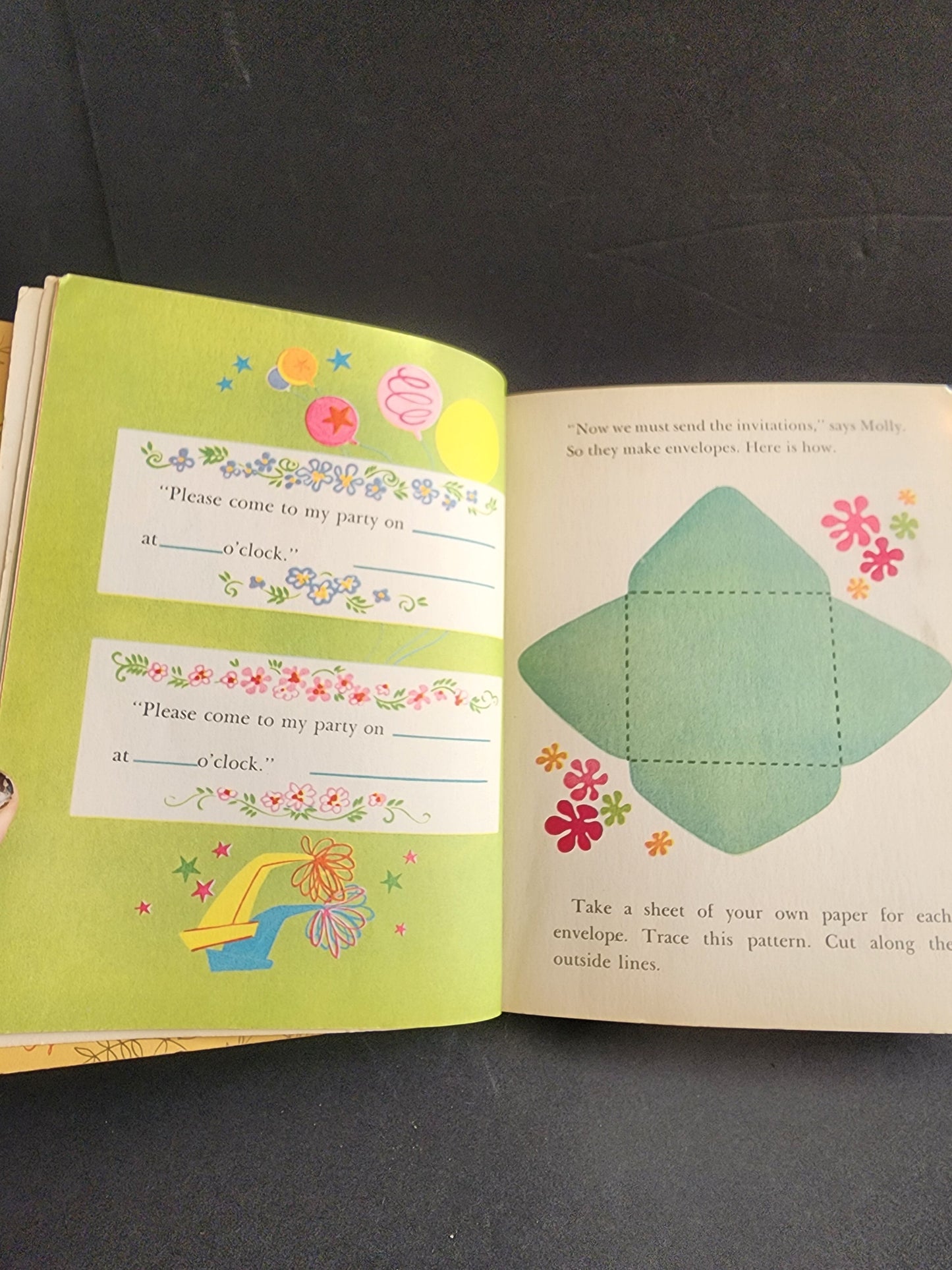 How to have a Happy Birthday A Party Cut-Out Book by Elsa Ruth Nast. Tennessee Junk Trunk