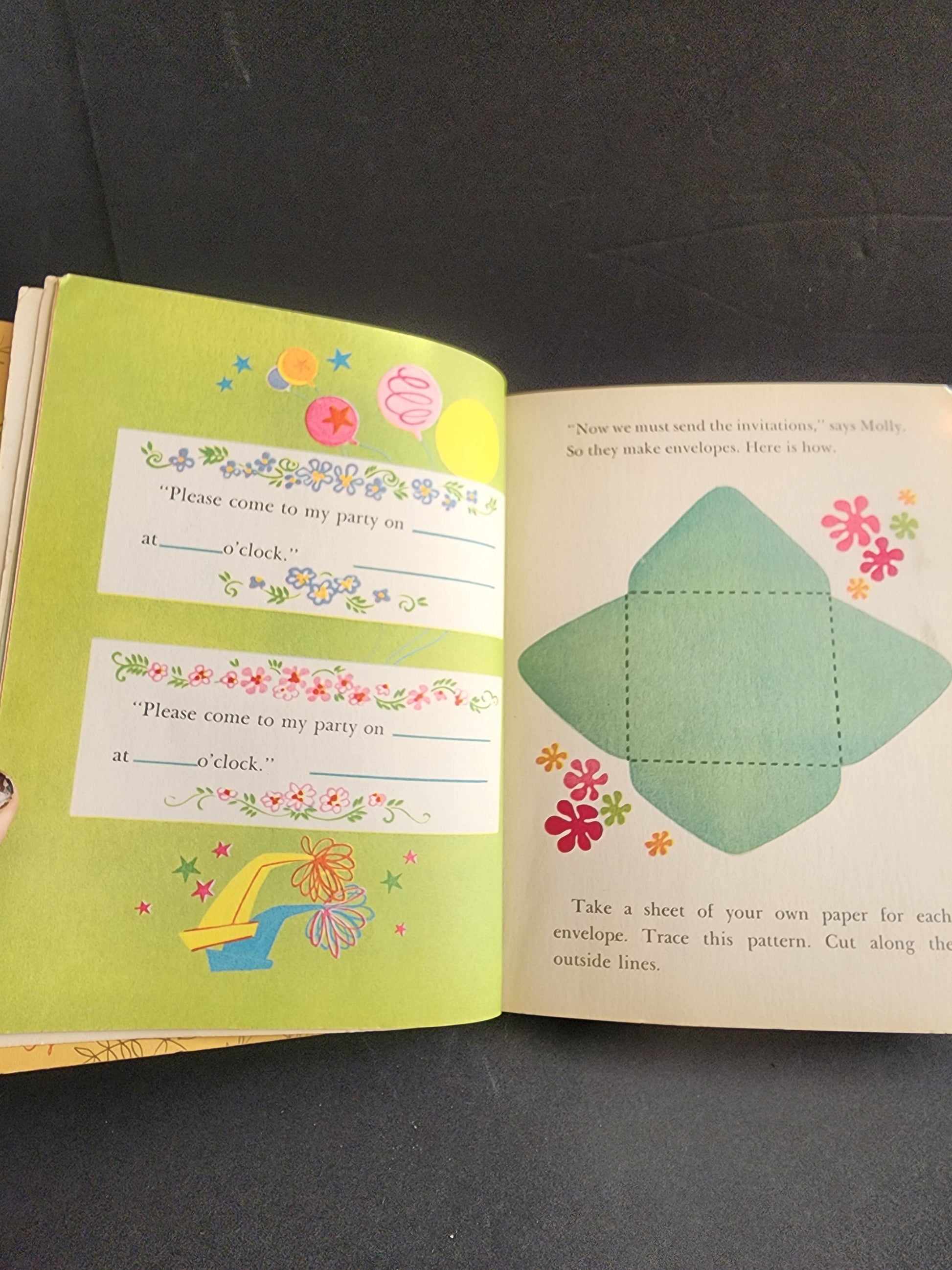 How to have a Happy Birthday A Party Cut-Out Book by Elsa Ruth Nast. Tennessee Junk Trunk
