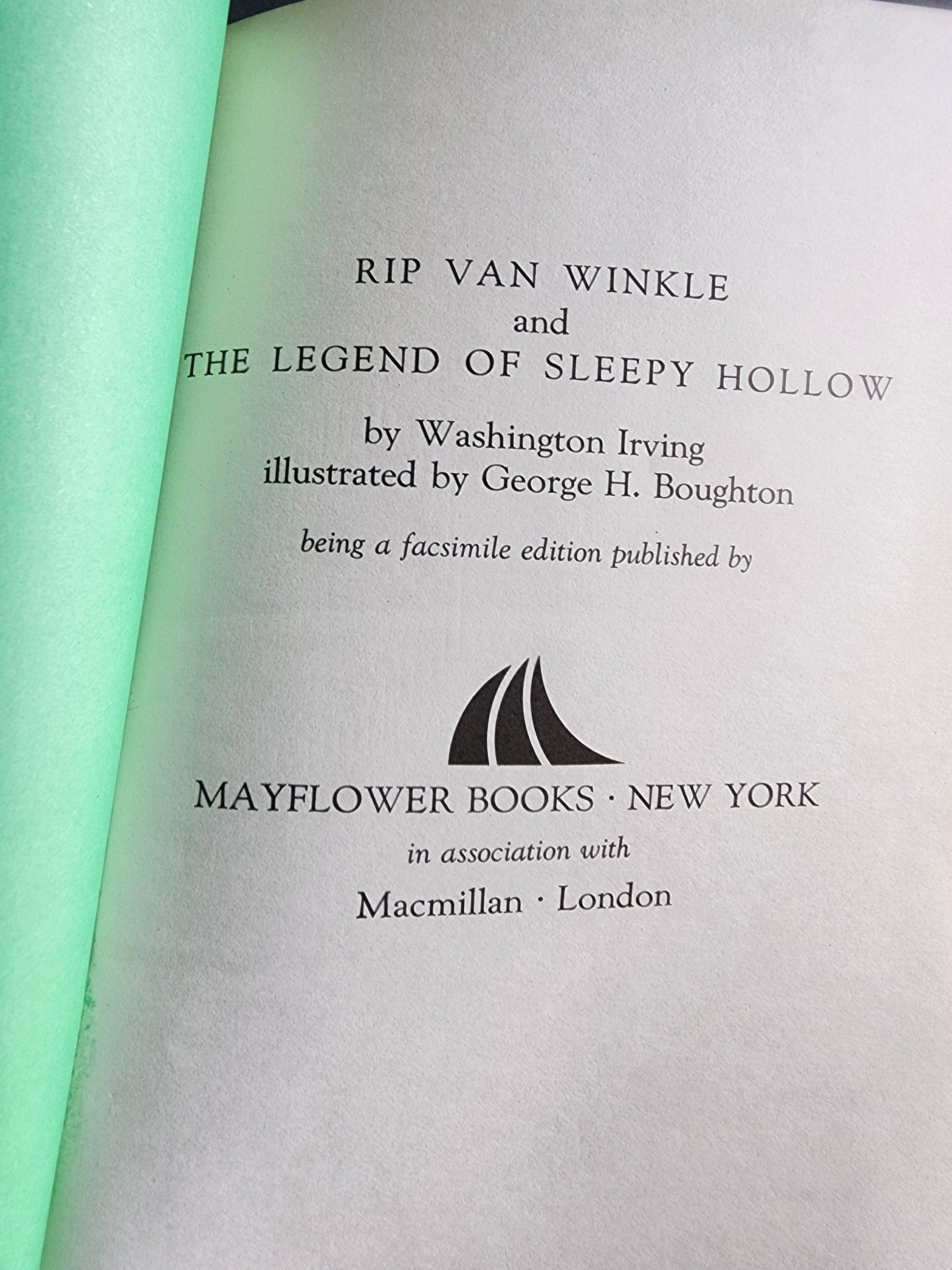 Rip Van Winkle - Hardcover by Irving, Washington and illustrated Hardback Book Tennessee Junk Trunk