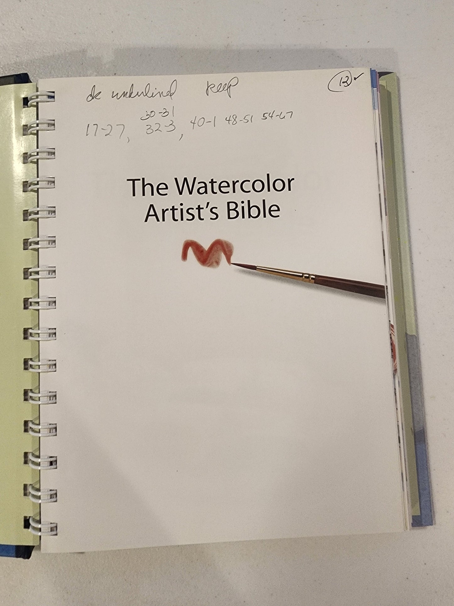 Artist's Bibles Ser.: The Watercolor Artist's Bible by Marylin Scott (2009,... Tennessee Junk Trunk