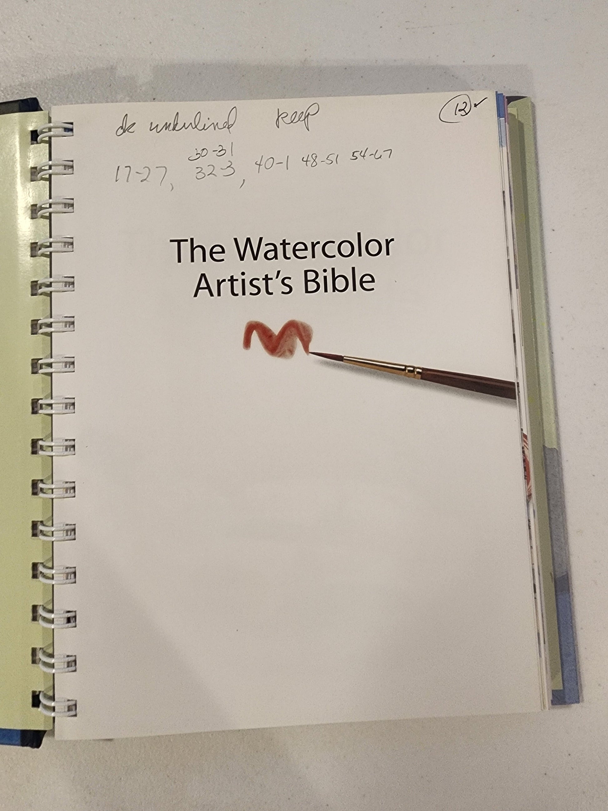 Artist's Bibles Ser.: The Watercolor Artist's Bible by Marylin Scott (2009,... Tennessee Junk Trunk