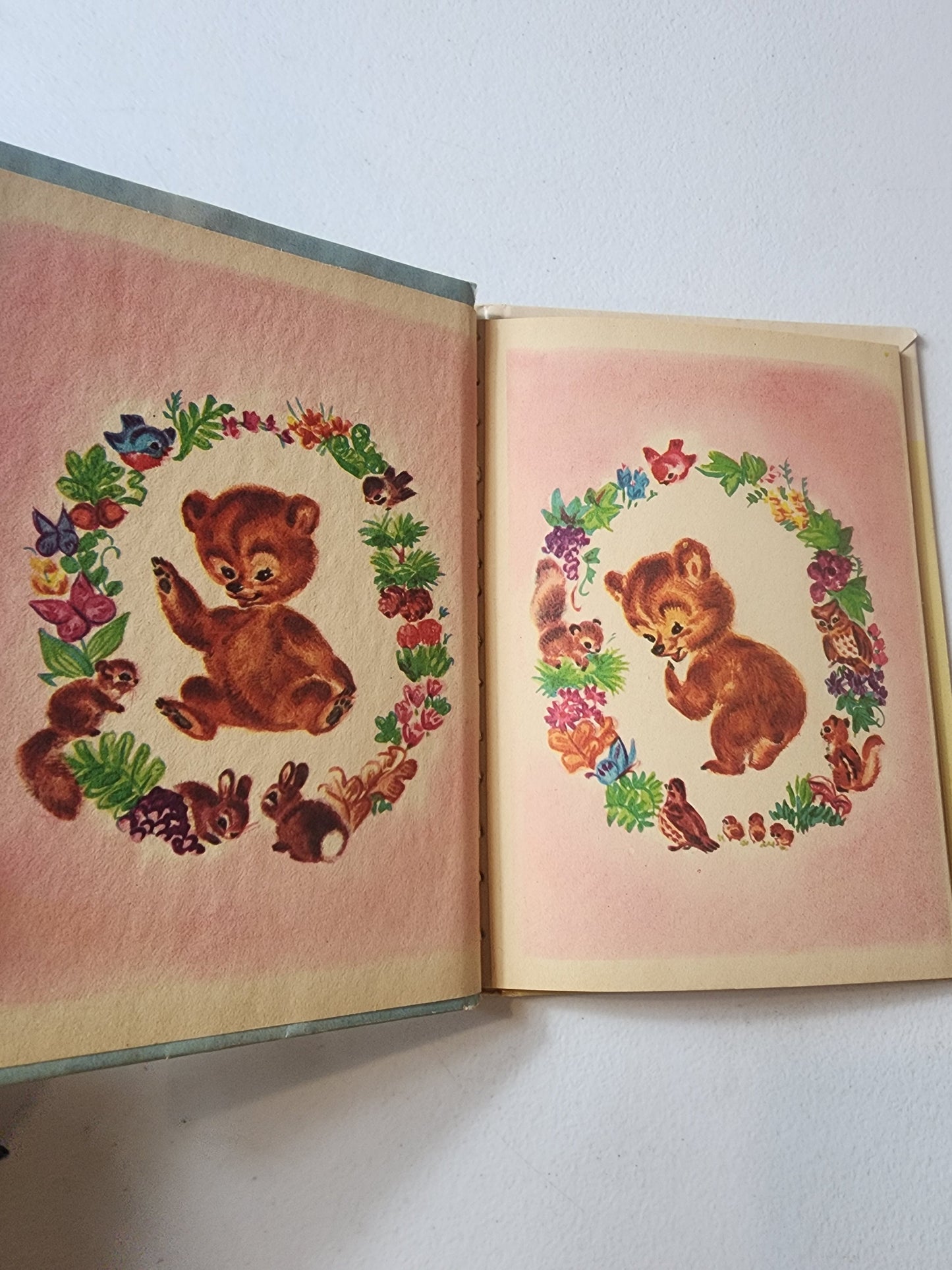 Vintage 1956 A Rand McNally Junior Elf Book Little Bear Picture Storybook Tennessee Junk Trunk
