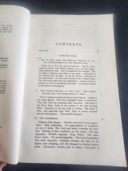 I Ching : The Book of Changes by James Legge (1963, Trade PChing : The Book of Changes by James Legge (1963, Trade Paperback) Tennessee Junk Trunk