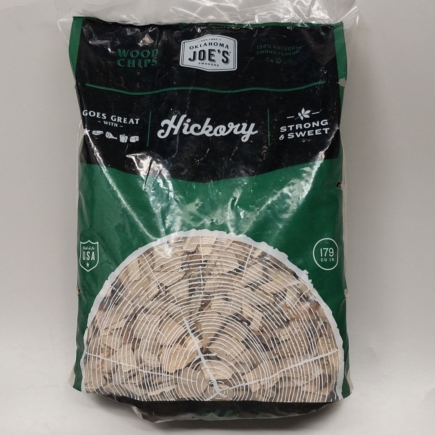 OKLAHOMA JOE'S Wood Chips Hickory Bag 179 Cu In/2 Lbs 17.125938 (New) PayWut