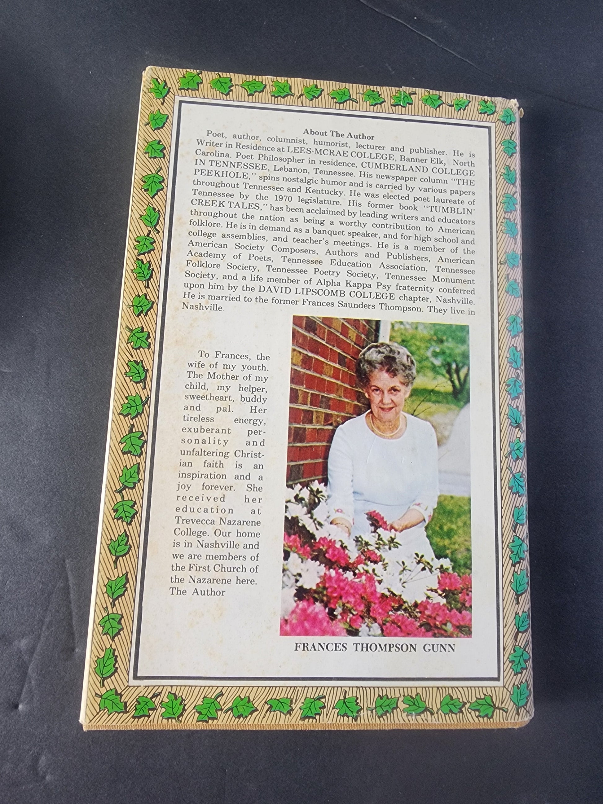 Keep on Laughing: Tennessee Folk Lore by "Pek" Gunn (1975 Hardcover) Tennessee Junk Trunk
