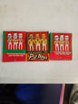 1930s - 1940s Pep Boys Matchbook Advertising Cadet Batteries Cornell tires, Tennessee Junk Trunk