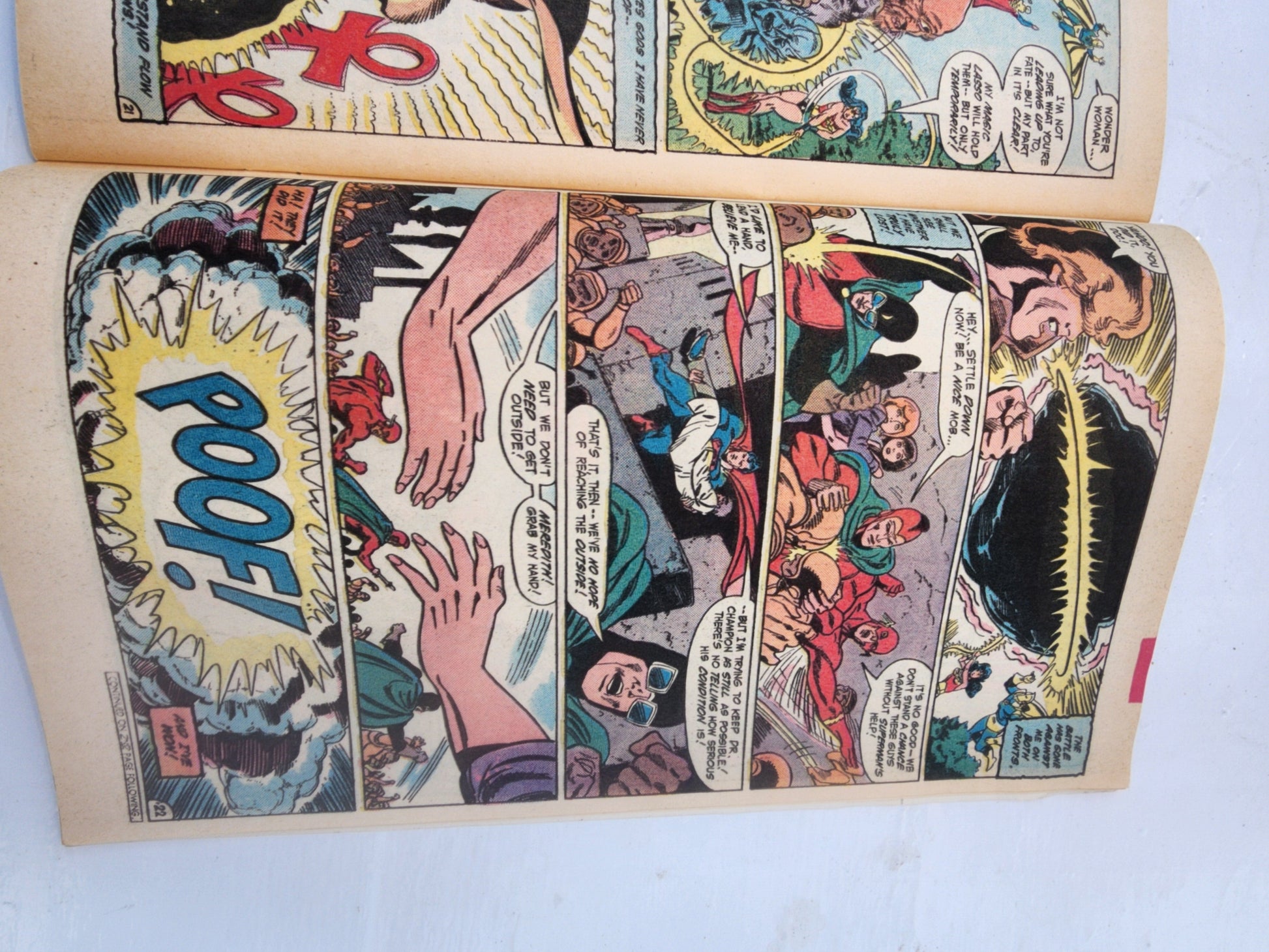 Justice League of America 231  JLA/ JSA Team-Up! 1984 DC Comic Tennessee Junk Trunk