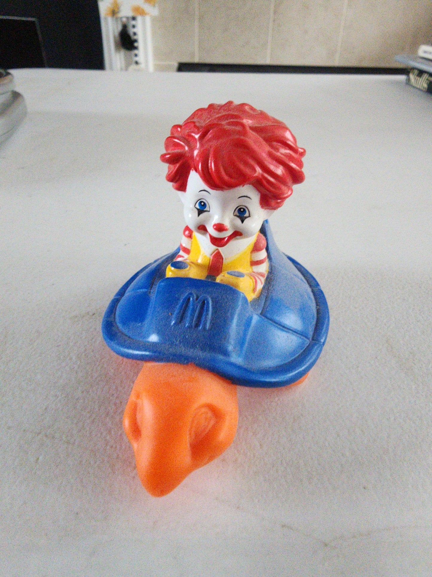 McDonald's Happy Meal Toy Baby Ronald McDonald Riding Turtle Bath Toy 2010 Tennessee Junk Trunk