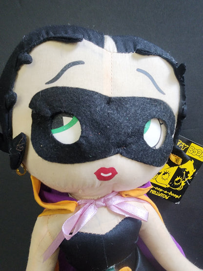 Betty Boop Mask Betty 16" Plush Doll Halloween Kellytoy Trick-or-Treat Tennessee Junk Trunk