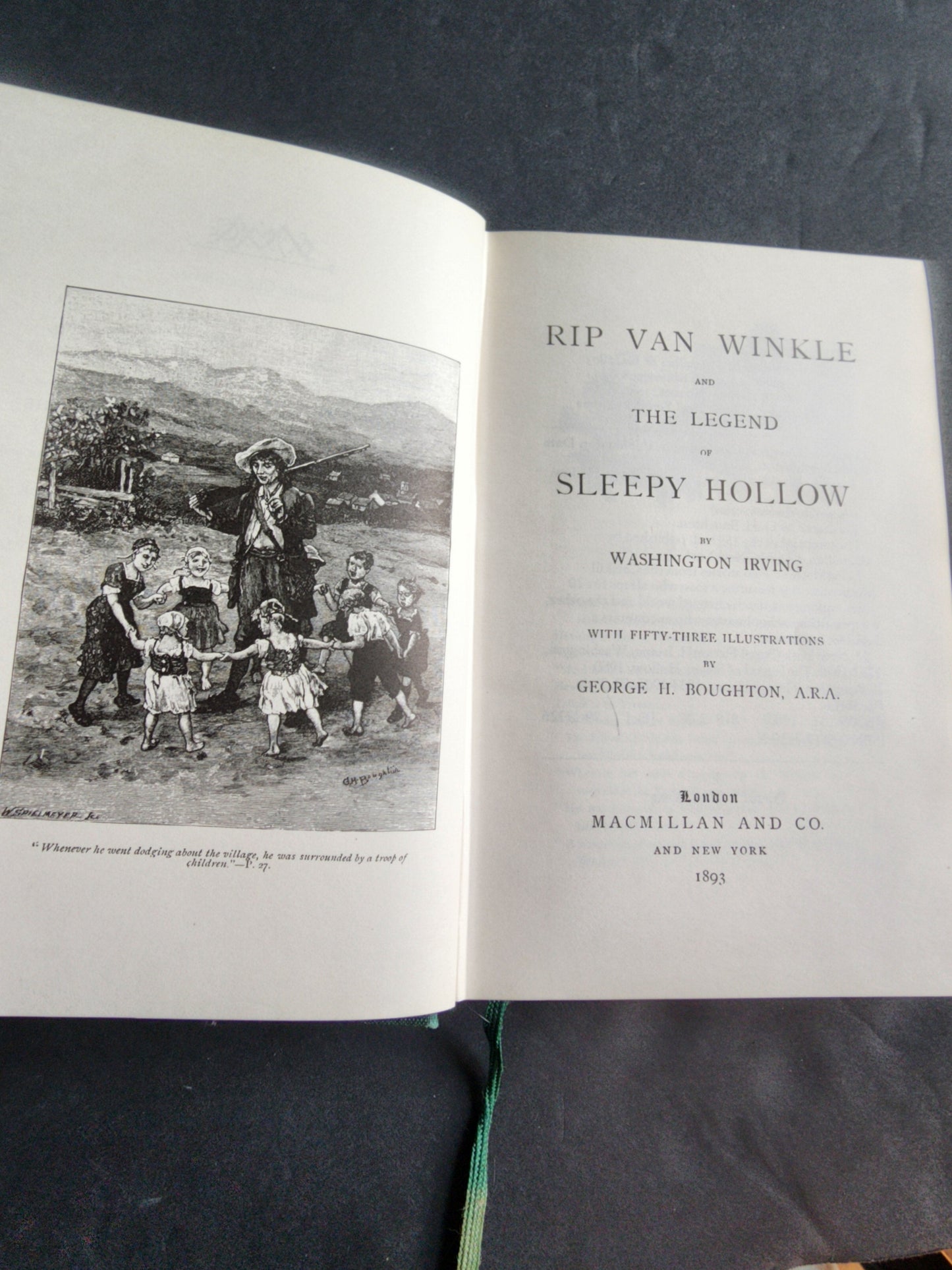 Rip Van Winkle - Hardcover by Irving, Washington and illustrated Hardback Book Tennessee Junk Trunk