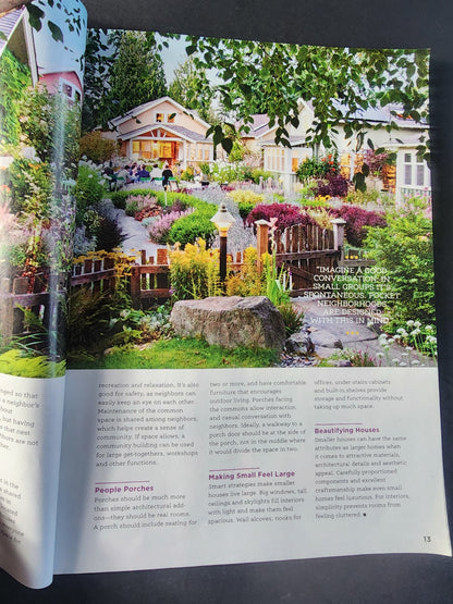 Tiny Homes Magazine - Living Large In Small Houses - 17 Beautiful Homes - Building Checklist!  Get Organized Tennessee Junk Trunk