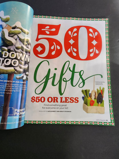 HGTV MAGAZINE - HOLIDAY BEST - NOV/DEC 2024 FESTIVE IDEAS, FIREPLACE, DECORATE Tennessee Junk Trunk