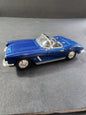 CHEVROLET CORVETTE 1962 CONVERTIBLE BLUE SS5750 1:32 Scale model car, friction action Tennessee Junk Trunk