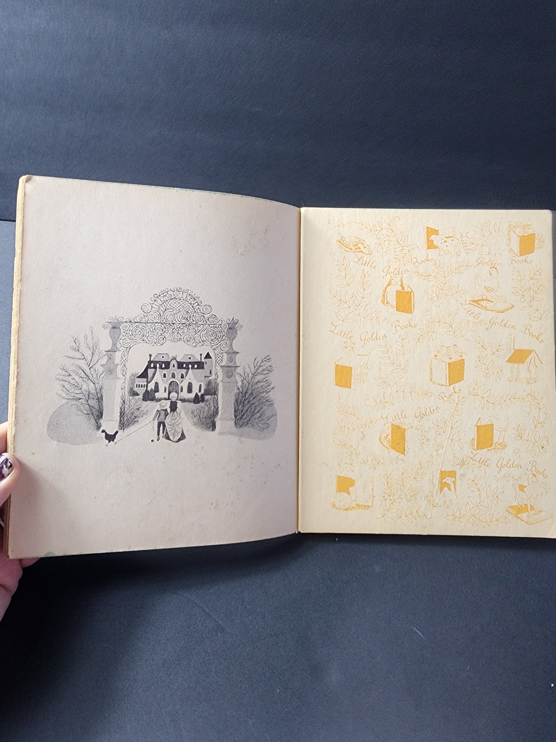 Vintage 1946 FIRST LITTLE FAIRY TALES A Little Golden Book Tennessee Junk Trunk