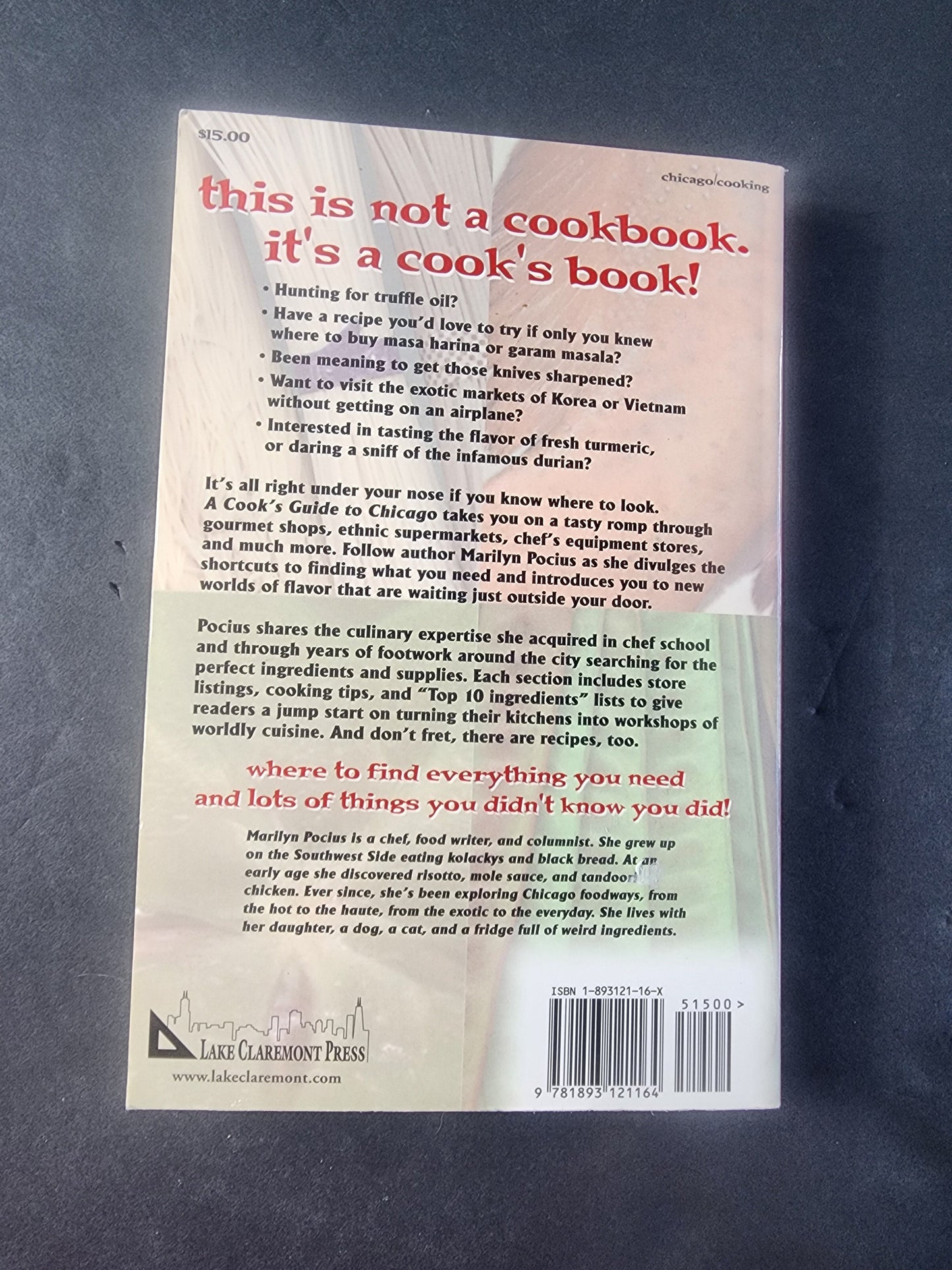 Cook's Guide to Chicago: Signed First Edition by Marilyn Pocius Tennessee Junk Trunk