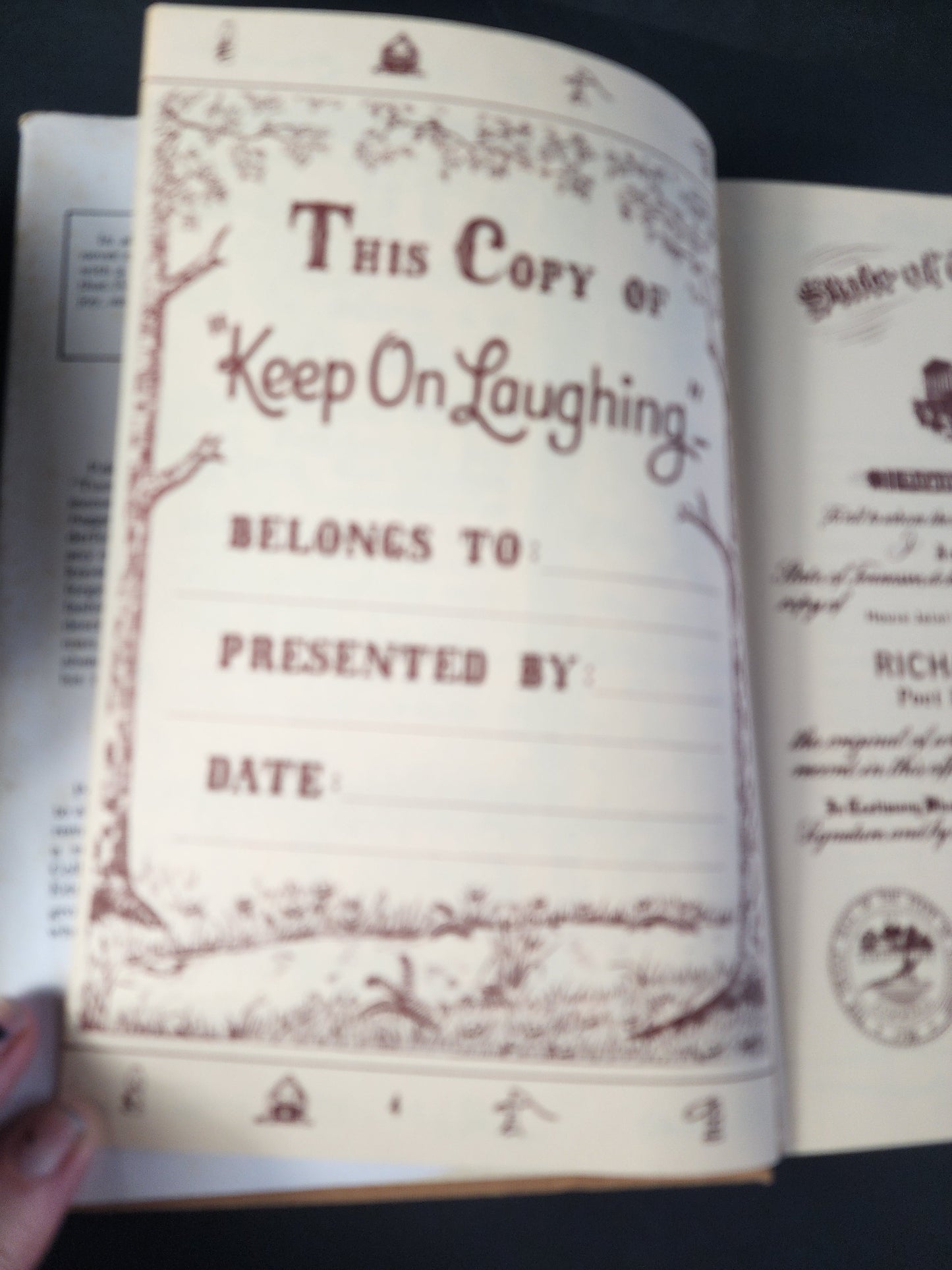 Keep on Laughing: Tennessee Folk Lore by "Pek" Gunn (1975 Hardcover) Tennessee Junk Trunk