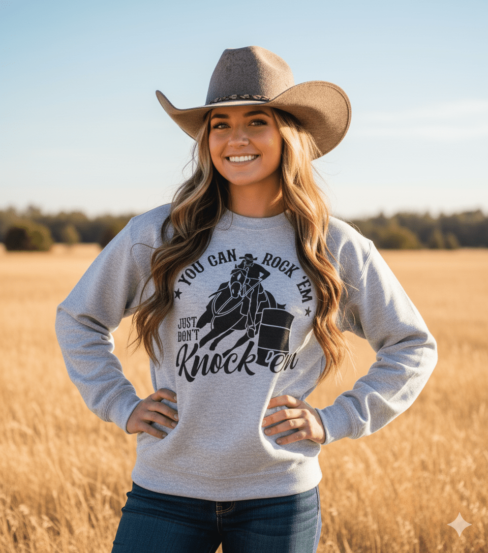 Rock Em Knock Em Graphic Sweatshirt Wild Junkie
