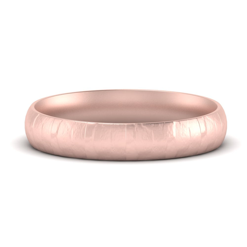 Lightweight Rock Texture Mens Wedding Band Fascinating Diamonds