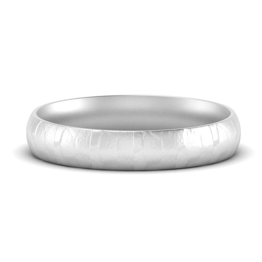 Lightweight Rock Texture Mens Wedding Band Fascinating Diamonds