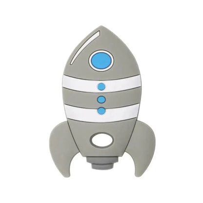 Rocket Silicone Baby Teether Rodent Baby Teething Toys Chewable Animal Shape Baby Products Nursing Gift Stevvex