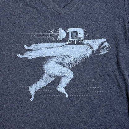 Boooost Womens V-neck T-shirt STORY SPARK