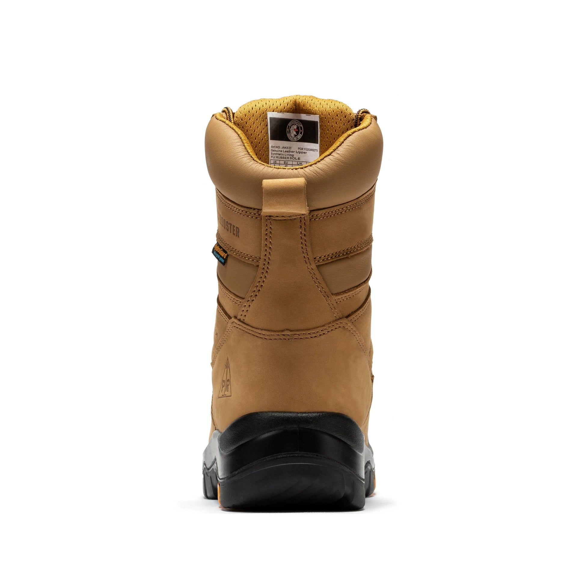 rockrooster Beaufort Men's Brown 8 inch Waterproof Composite Toe Work Boots AK831 Rock Rooster Footwear Inc