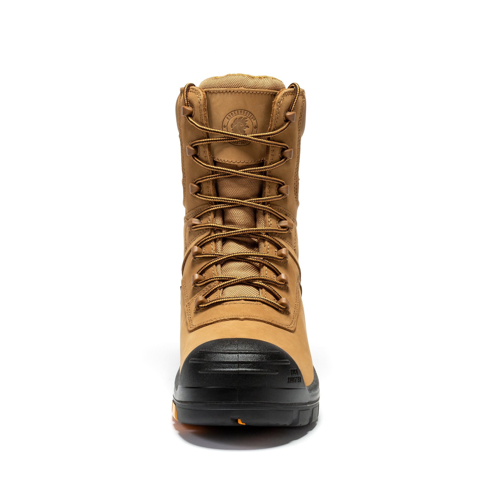 rockrooster Beaufort Men's Brown 8 inch Waterproof Composite Toe Work Boots AK831 Rock Rooster Footwear Inc