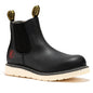 ROCKROOSTER Capitola Men's 6 inch Black Steel Toe Wedge Work Boots SAP101 Rock Rooster Footwear Inc