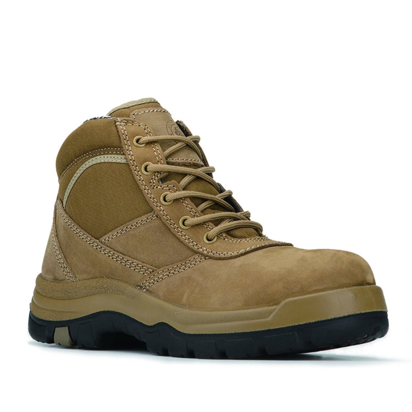 ROCKROOSTER Cortez Brown 6 Inch Steel Toe Leather Work Boots AK250 Rock Rooster Footwear Inc