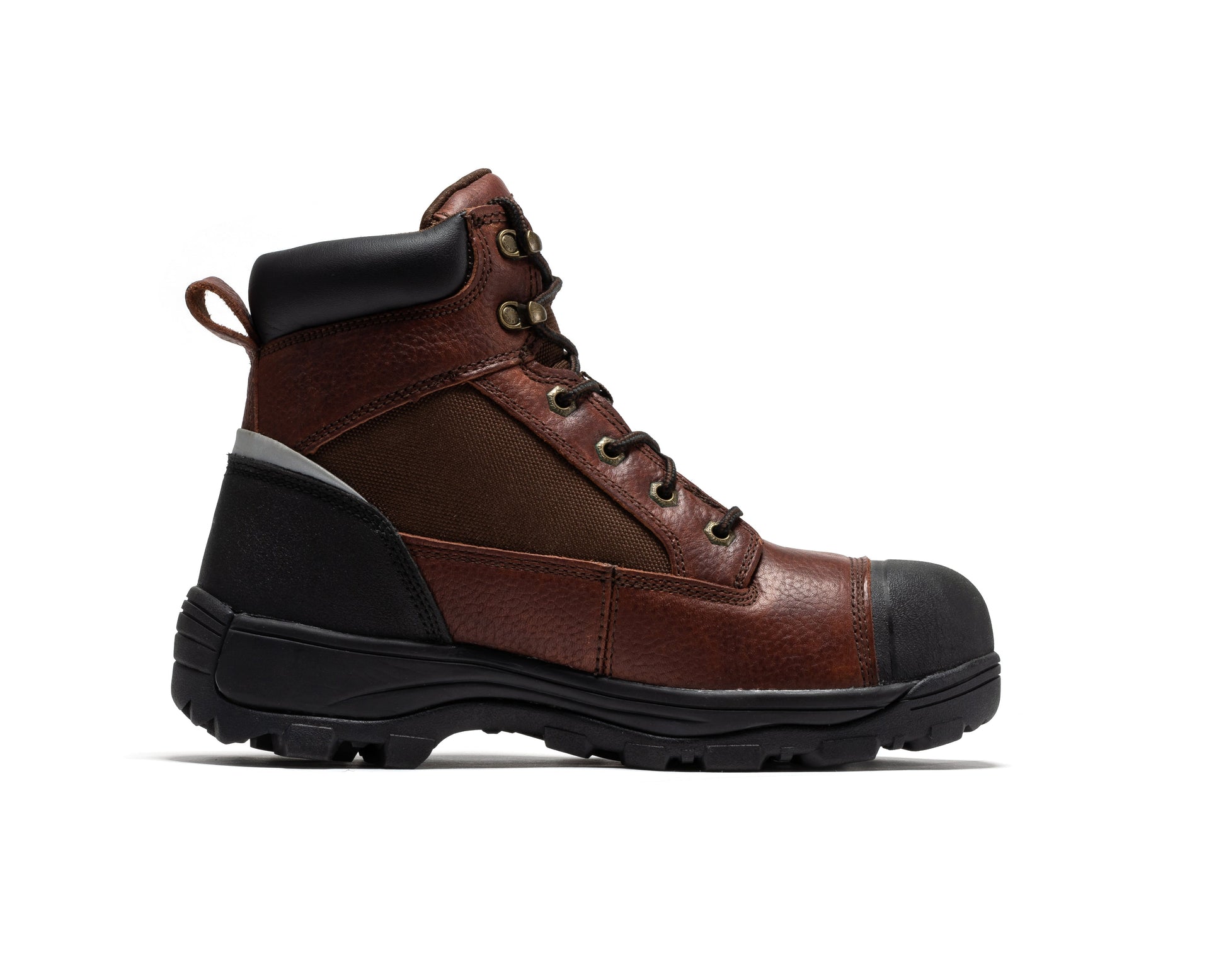 ROCKROOSTER Daviston 6 inch Brown Composite Toe Waterproof Work Boots AT872 Rock Rooster Footwear Inc