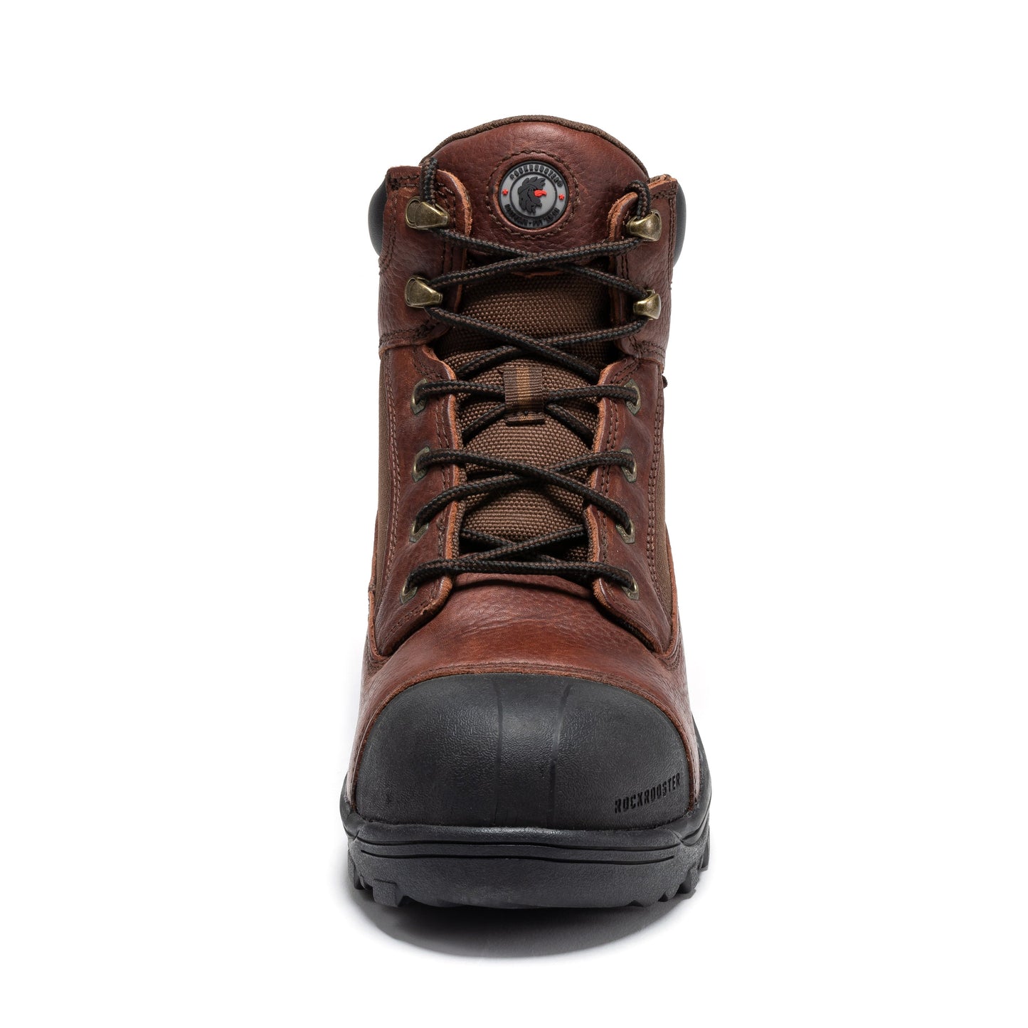 ROCKROOSTER Daviston 6 inch Brown Composite Toe Waterproof Work Boots AT872 Rock Rooster Footwear Inc