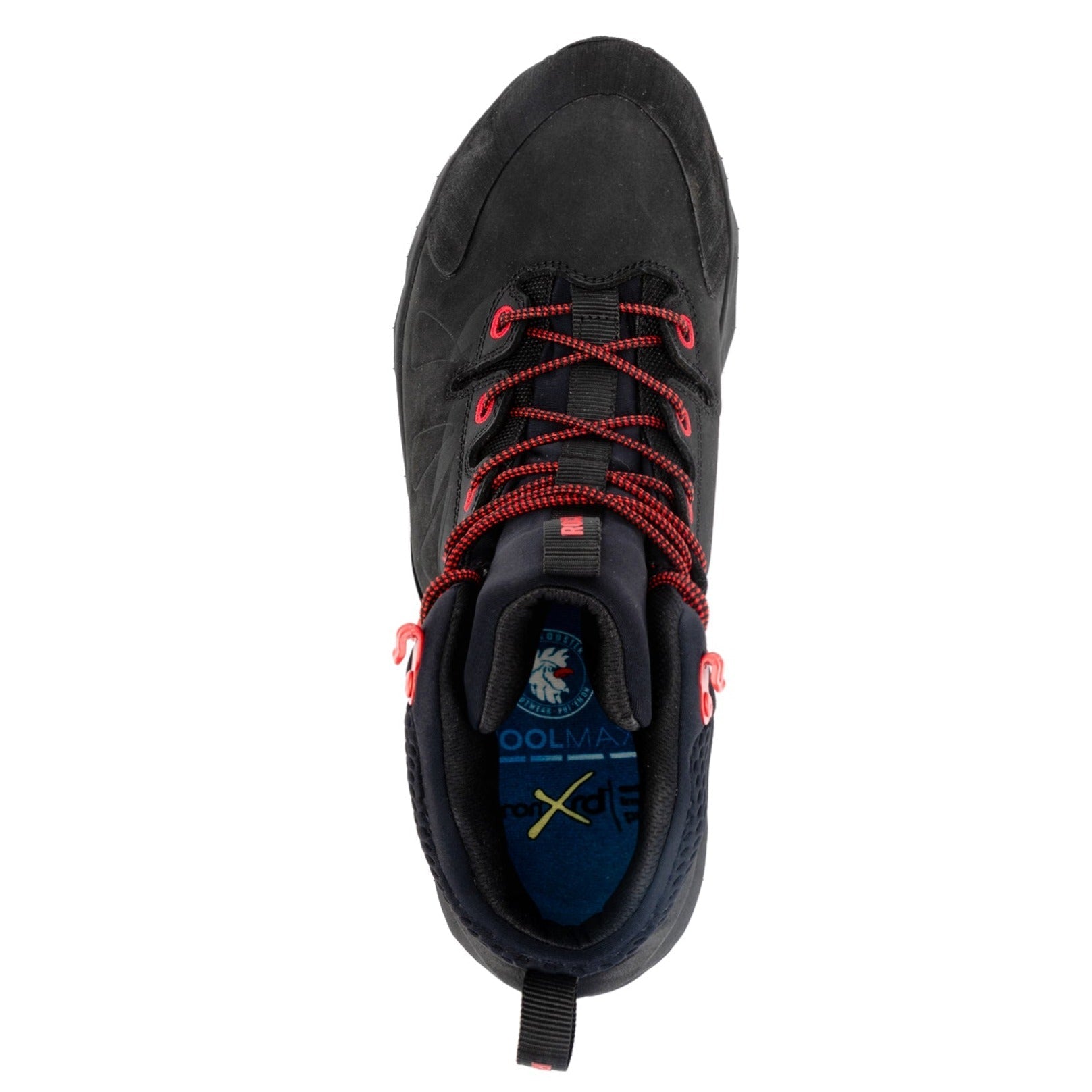 ROCKROOSTER Farmington Black 6 Inch Waterproof Hiking Boots with VIBRAM® Outsole  OC21034 Rock Rooster Footwear Inc