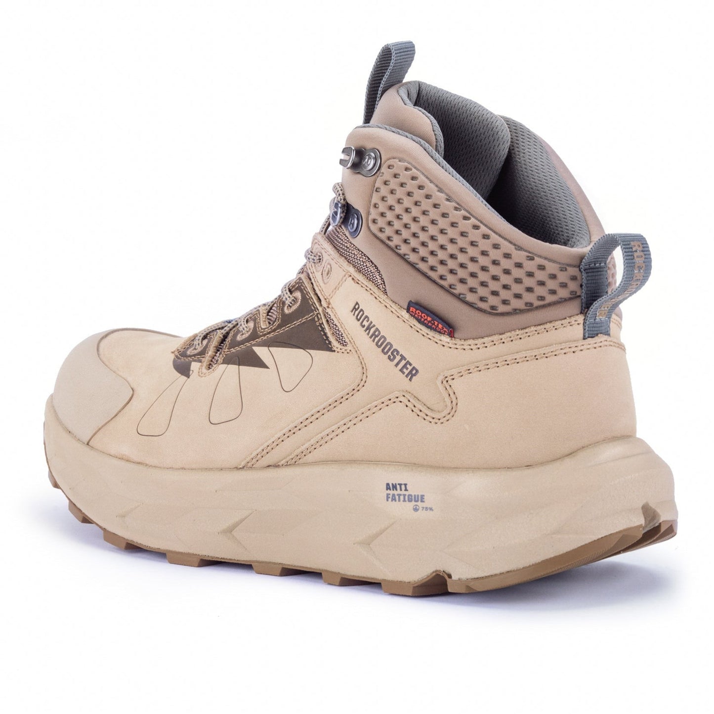 rockrooster Farmington Sand 6 Inch Waterproof Hiking Boots with VIBRAM® Outsole  OC21035 Rock Rooster Footwear Inc