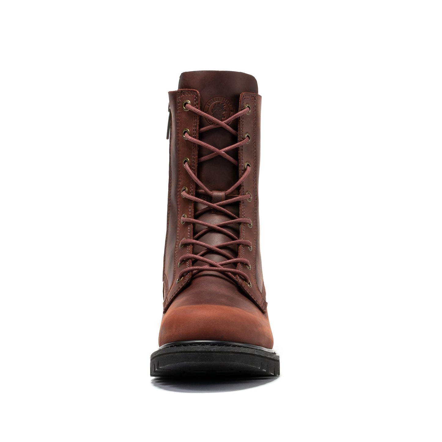 ROCKROOSTER Mantua Men's 8 inch Zip-sided Soft Toe Lug Sole Work Boots SAP130 Rock Rooster Footwear Inc