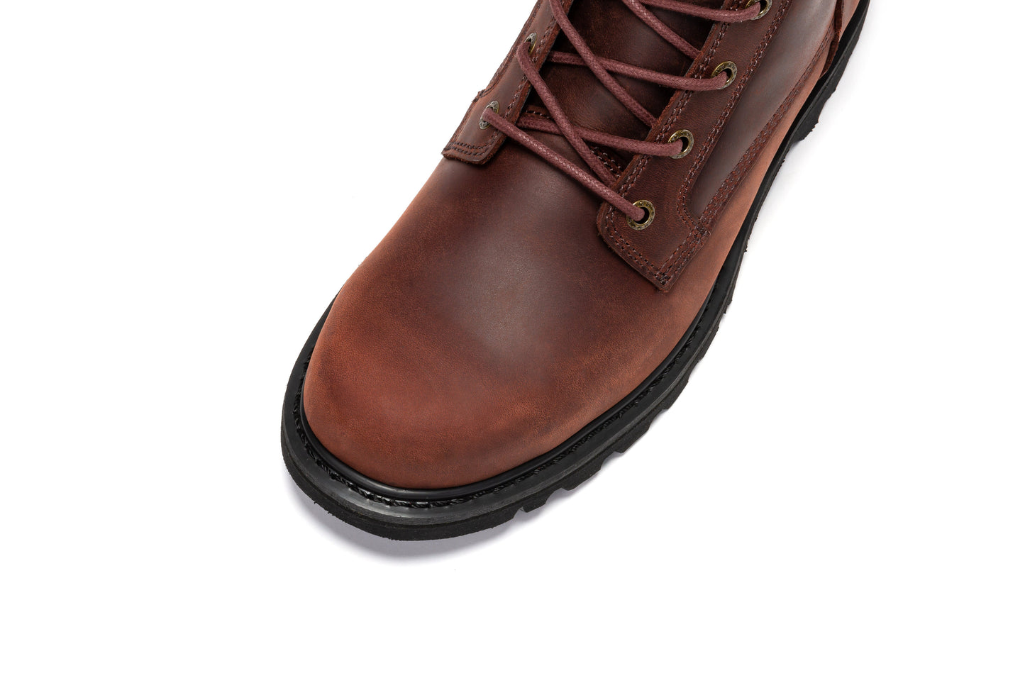 ROCKROOSTER Mantua Men's 8 inch Zip-sided Soft Toe Lug Sole Work Boots SAP130 Rock Rooster Footwear Inc
